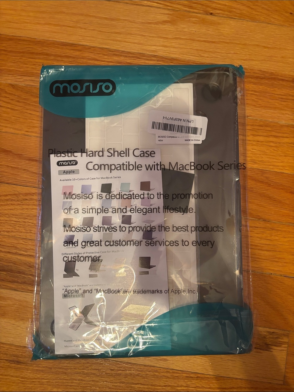 Mosiso Teal Plastic Hard Shell Case Compatible with MacBook Series